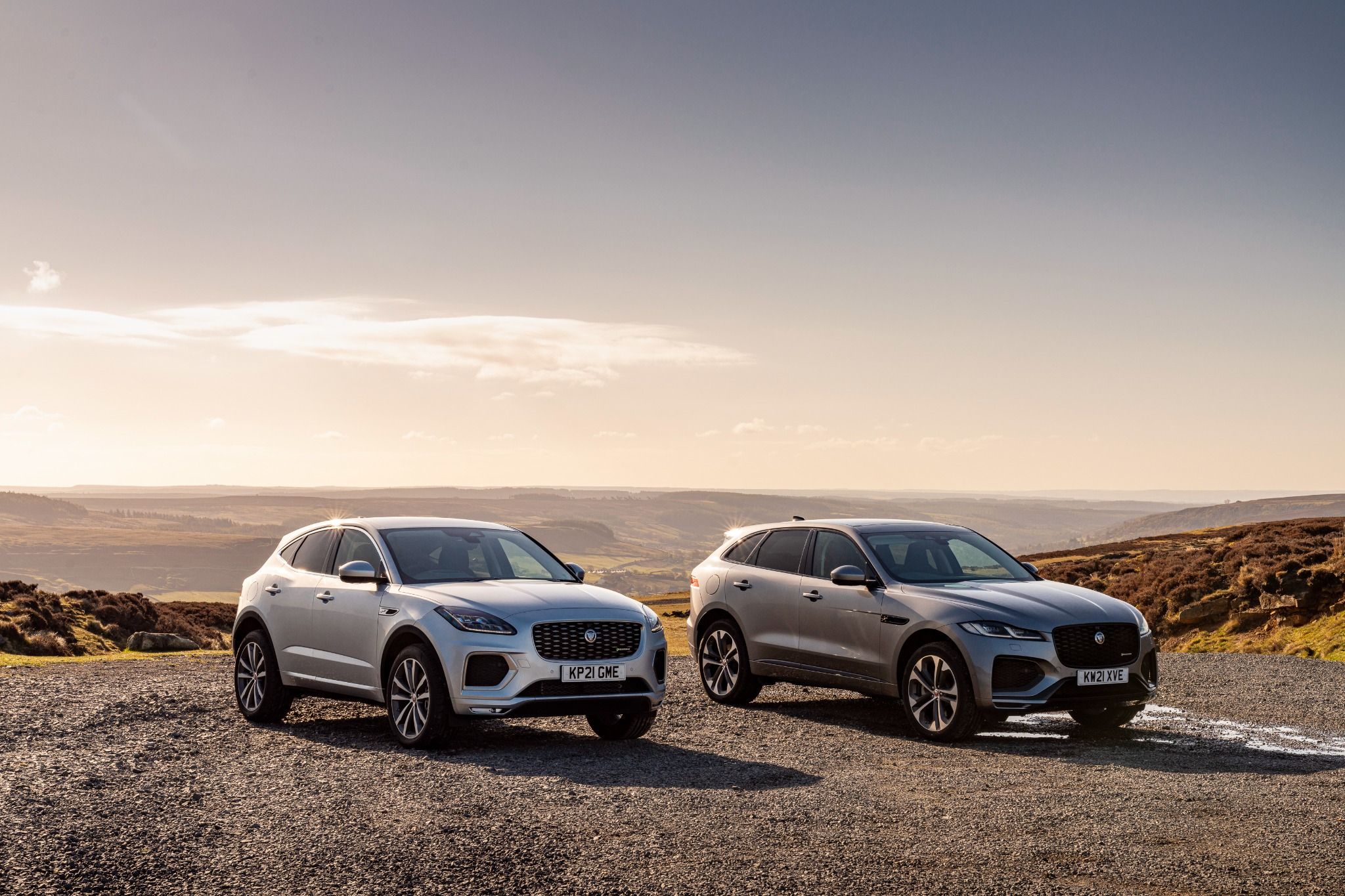 Jaguar E-Pace and F-Pace