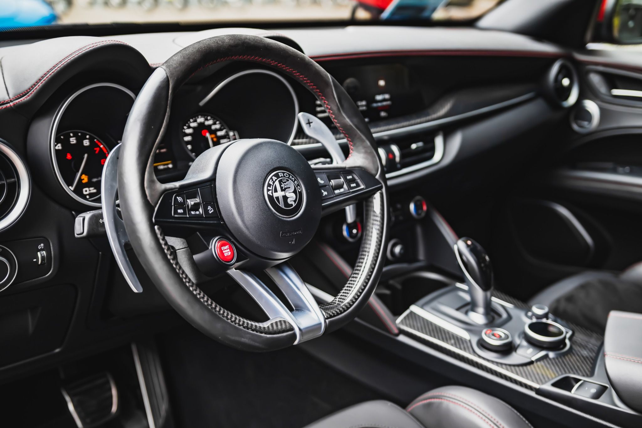 Alfa Romeo steering wheel