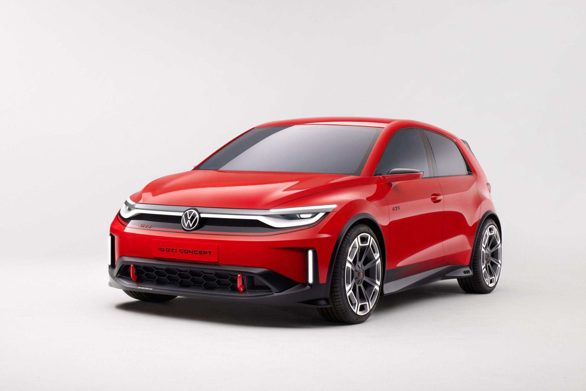 Red 2023 Volkswagen GTI Concept