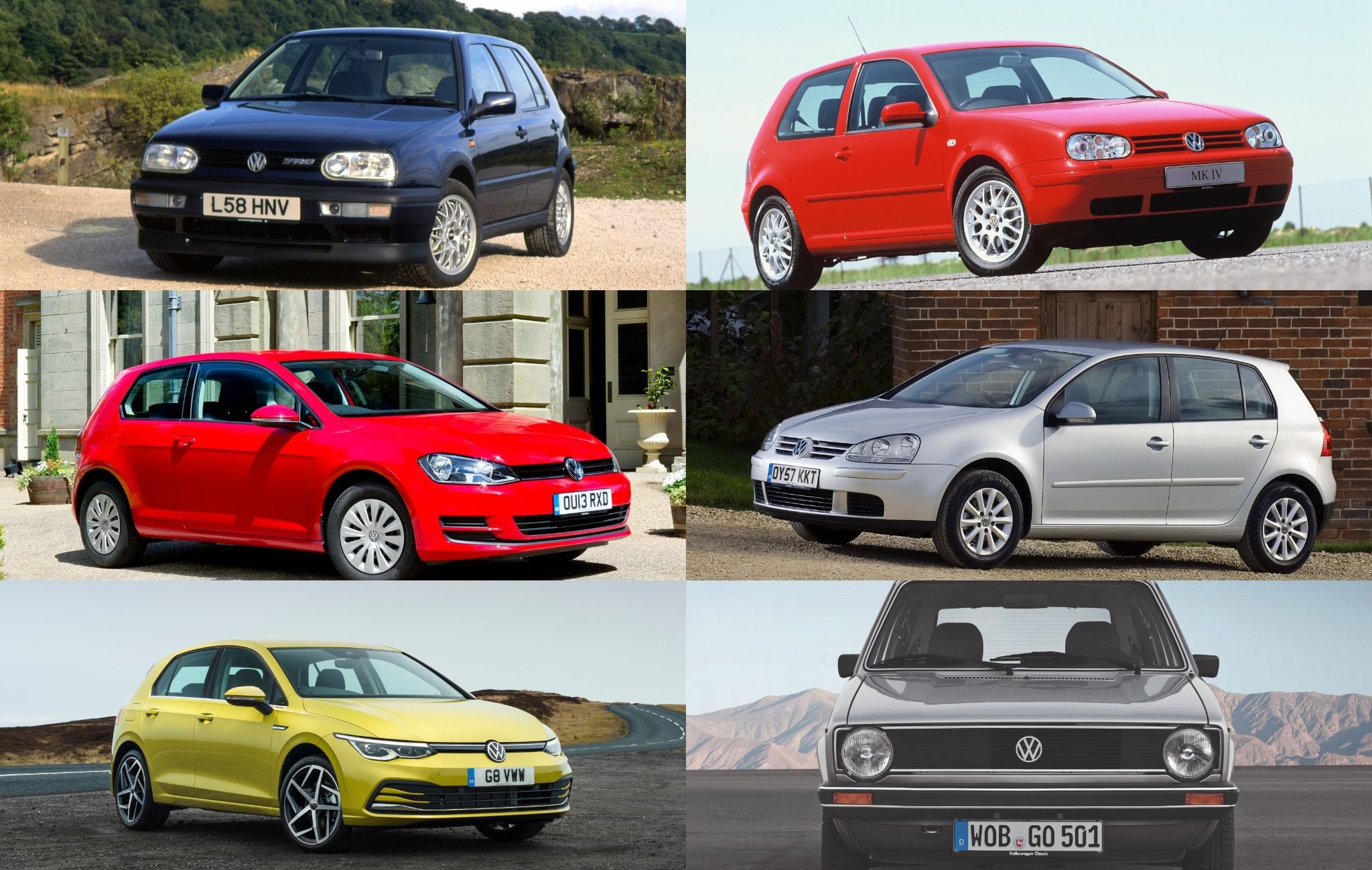 energi Picasso intelligens The history of the Volkswagen Golf | Swansway Blog