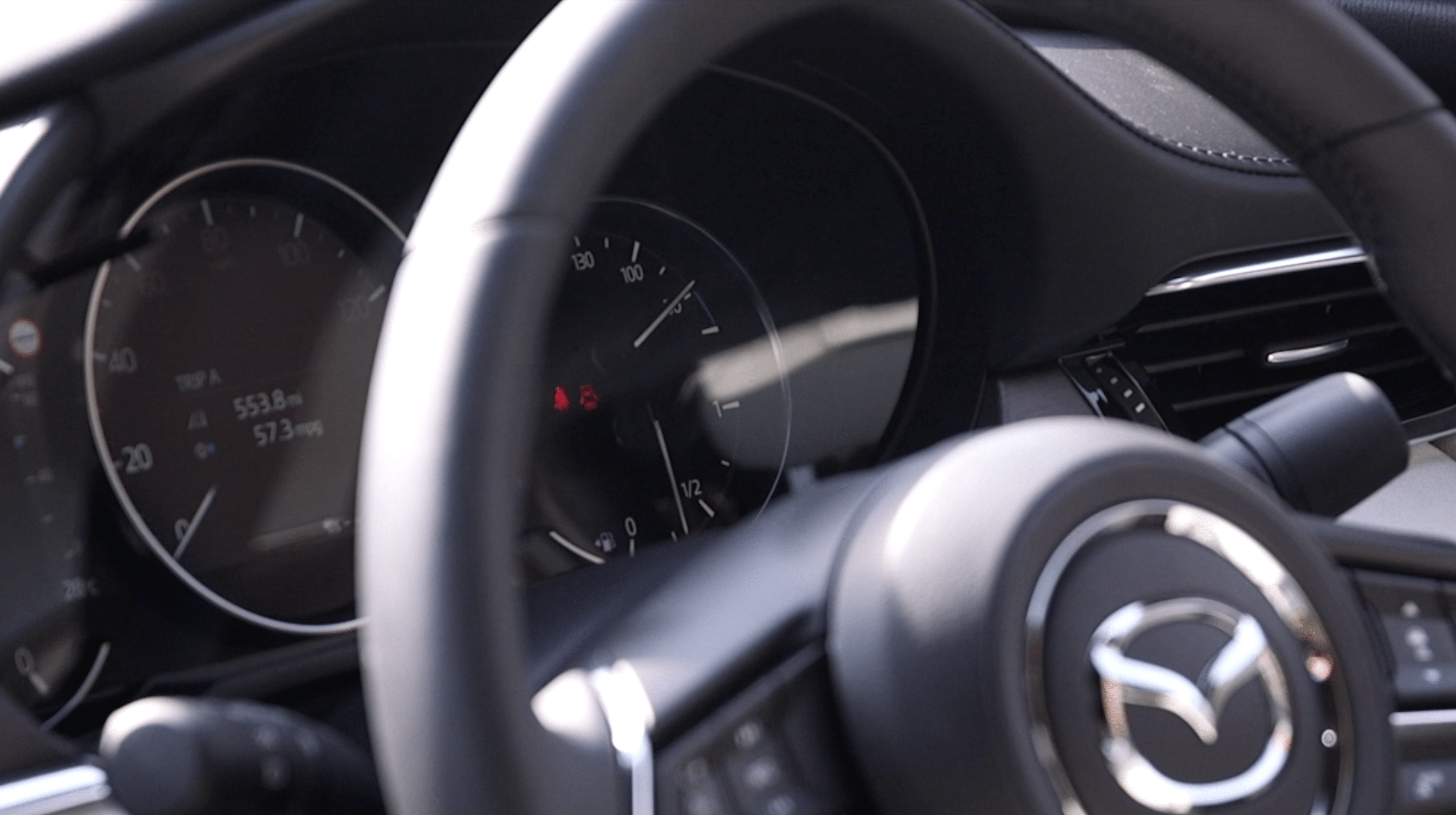 Speed dials in a car 