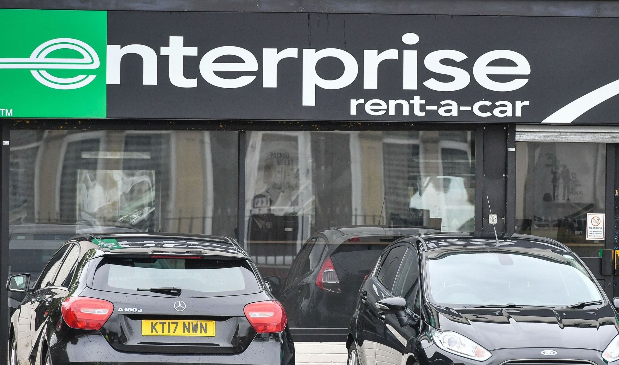 front view of Enterprise - rent a car 3