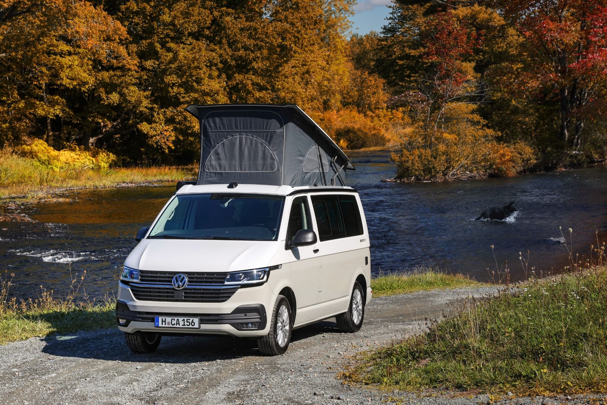 VW California beach tour