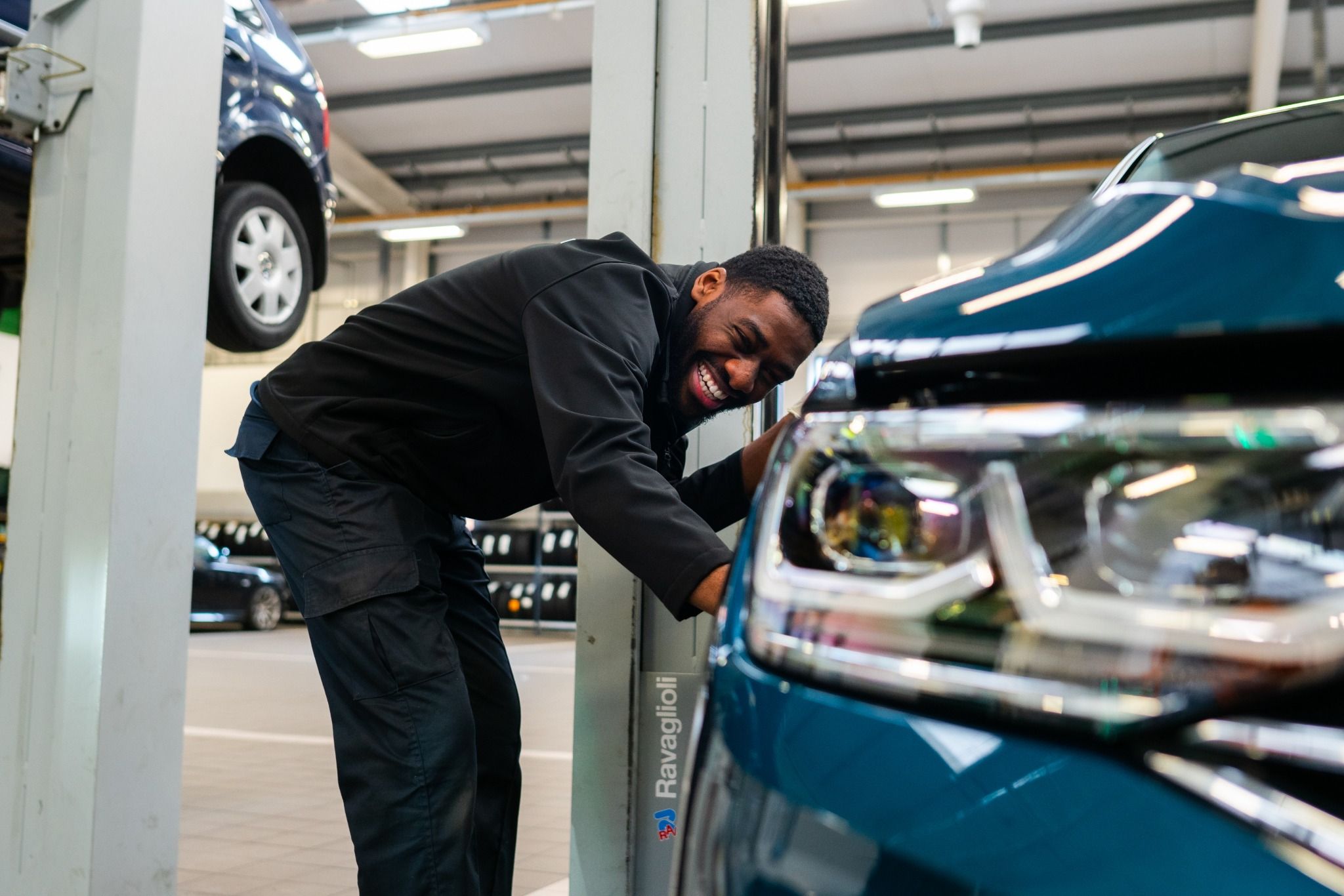 Vehicle Technician Smiling